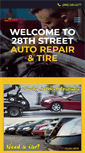 Mobile Screenshot of 28thstreetautorepair.com